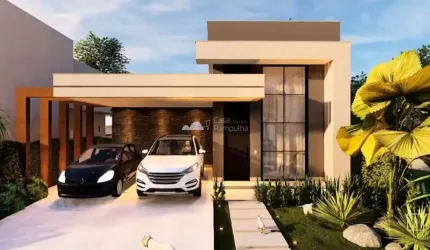 Casa em condomínio fechado com 3 quartos à venda no Condomínio Villas Park II, Vespasiano  por R$ 1.300.000
