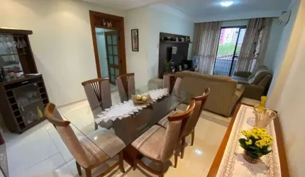 Apartamento à venda em Santos-SP, bairro Campo Grande: 3 quartos, 1 suíte, 2 salas, 3 banheiros, 1 vaga de garagem ? 110m².