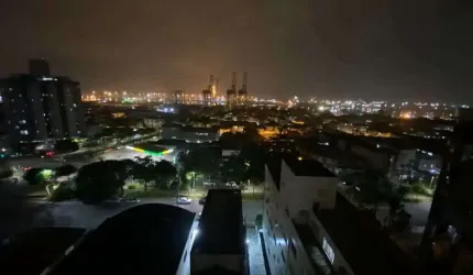 Cobertura com 3 quartos, Estuário, Santos - R$ 745 mil, Cod: 133