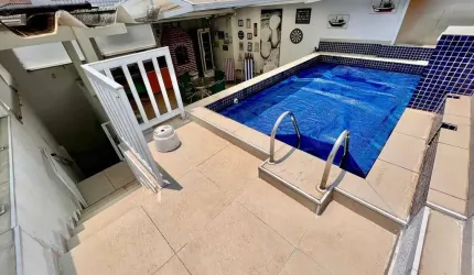 Casa com 3 quartos, Marapé, Santos - R$ 1.28 mi, Cod: 924