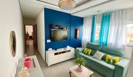 Apartamento com 2 quartos, Campo Grande, Santos - R$ 640 mil, Cod: 1468