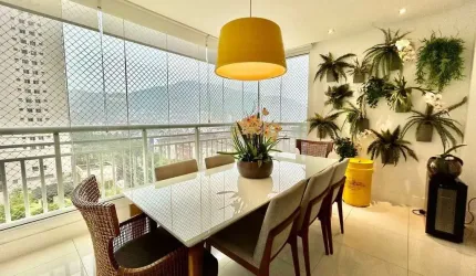 Apartamento com 3 quartos, Marapé, Santos - R$ 1.69 mi, Cod: 1577