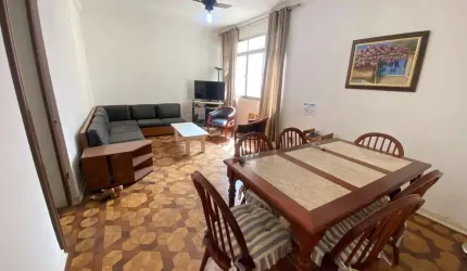 Apartamento à venda no Gonzaga, Santos-SP: 3 quartos, 1 sala, 2 banheiros, 1 vaga de garagem, 118m² de área.