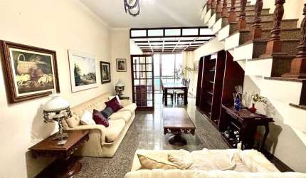 Cobertura de Luxo à Venda em Santos-SP, Bairro Aparecida: 3 Quartos, 1 Suíte, 2 Salas, 3 Banheiros, 3 Vagas de Garagem, 296m².