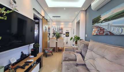 Apartamento com 1 quarto, Vila Mathias, Santos - R$ 510 mil, Cod: 2391