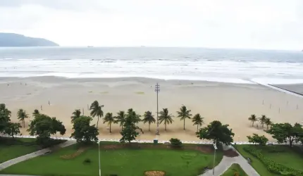 Apartamento de Luxo com Vista Espetacular no Bairro da Pompéia, Santos-SP - 4 Quartos, 2 Suítes, 3 Salas, 5 Banheiros, 2 Vagas - 252m²