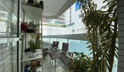 Apartamento com 3 quartos, Pompéia, Santos