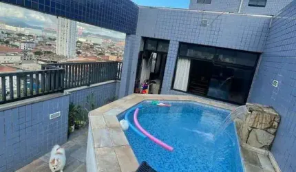 Cobertura com 3 quartos, Estuário, Santos - R$ 790 mil, Cod: 1663