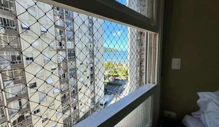 Apartamento com 1 quarto, Aparecida, Santos - R$ 465 mil