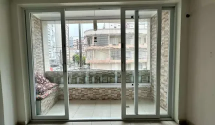 Apartamento com 3 quartos, Pompéia, Santos - R$ 550 mil, Cod: 2867