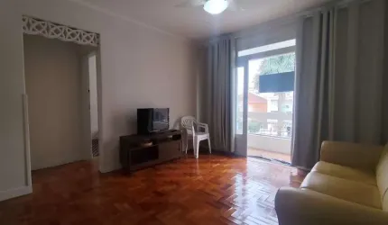 Apartamento à venda no coração de Santos-SP, 3 quartos, 1 sala, 2 banheiros, 1 vaga de garagem, 98m² de área no Gonzaga!