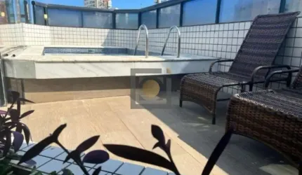 Cobertura duplex à venda em Santos ? Ponta da Praia