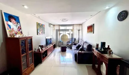 Apartamento à venda no Gonzaga, Santos-SP: 3 quartos, 1 suíte, 1 sala, 3 banheiros, 2 vagas e 126m² de área. Aproveite!