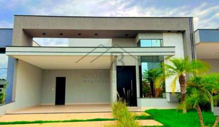 EXCELENTE CASA Á VENDA NO CONDOMÍNIO JARDIM PIEMONTE, COM 184 M² DE ÁREA CONSTRUÍDA EM UM TERRENO DE 300 M²