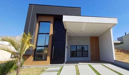 Casa em Condomínio de Luxo em Indaiatuba-SP  3 Quartos, 3 Suítes, 2 Salas  Loteamento Park Gran Reserve  142m²  4 Vagas