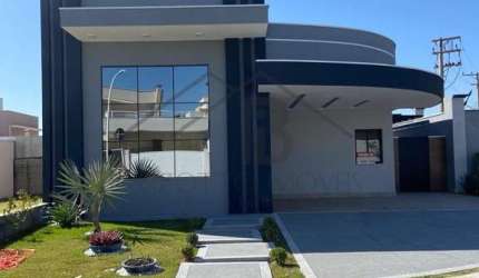 Casa de Luxo em Condomínio no Jardim Residencial Maria Dulce, Indaiatuba-SP: 3 suítes, 2 salas, 5 banheiros, 4 vagas, 235m². Venha conhecer!