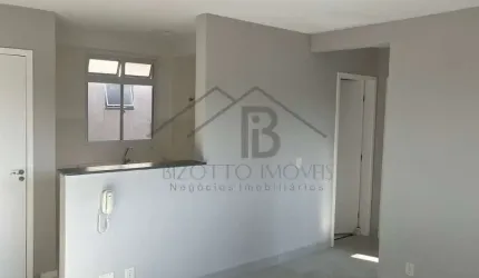 Apartamento à venda em Salto-SP no Jardim Santa Lúcia: 2 quartos, sala, banheiro, vaga de garagem!
