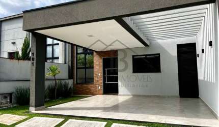 Casa em Condomínio com 3 Quartos e 2 Vagas de Garagem no Jardim Park Real, Indaiatuba-SP - À Venda!