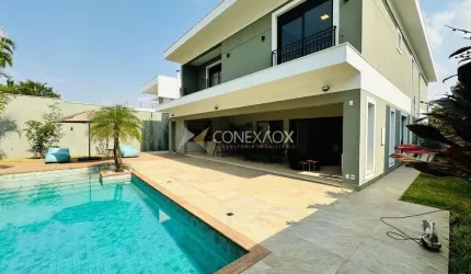 Casa em condomínio fechado com 4 quartos à venda na Estrada Municipal Adelina Segantini Cerqueira Leite, 1000, Loteamento Mont Blanc Residence, Campinas, 453 m2 por R$ 5.900.000