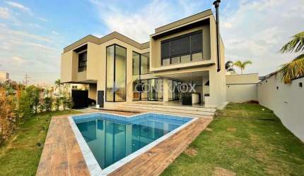 Casa em condomínio fechado com 3 quartos à venda na Avenida Maria Marozini Moura, 8, Swiss Park, Campinas, 375 m2 por R$ 3.150.000