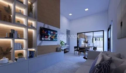 Casa em condomínio fechado com 4 quartos à venda na Rua Izolino Clemente Duarte, 650, Parque Brasil 500, Paulínia, 216 m2 por R$ 2.050.000