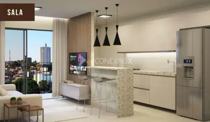 Apartamento com 2 quartos à venda na Rua Carlos Gerin, 147, Jardim Chapadão, Campinas, 64 m2 por R$ 604.000