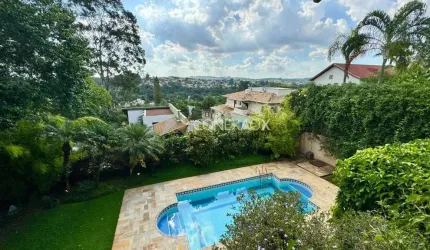 Casa em condomínio fechado com 4 quartos à venda na Rua Armando Eurico Stocco, 13, Jardim Botânico (Sousas), Campinas, 574 m2 por R$ 2.950.000