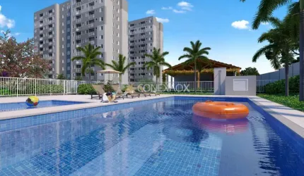 Apartamento com 2 quartos à venda na Avenida Maria Julieta Godói Cartezani, 185, Jardim Yeda, Campinas, 44 m2 por R$ 335.000