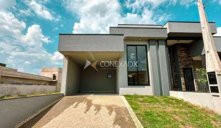Casa em condomínio fechado com 3 quartos à venda na Avenida Luiz Greco, 225, Vila Monte Alegre, Paulínia, 141 m2 por R$ 1.040.000
