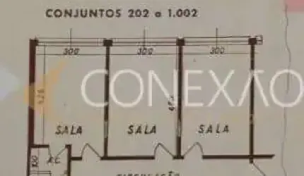 Sala comercial à venda na Avenida Francisco Glicério, 1058, Centro, Campinas, 80 m2 por R$ 100.000