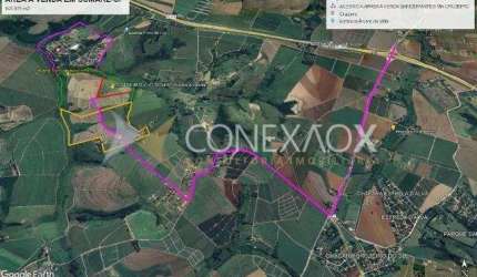 Terreno comercial à venda na Área Rural, S/N, Chácara Cruzeiro do Sul, Sumaré por R$ 21.899.000