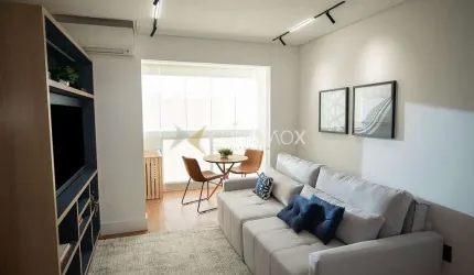 Apartamento com 1 quarto à venda na Rua Álvaro Muller, 135, Vila Itapura, Campinas, 47 m2 por R$ 590.000