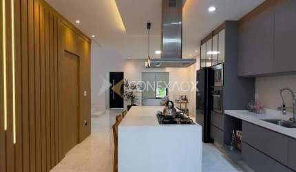 Casa em condomínio fechado com 3 quartos à venda na Avenida Luiz Greco, 500, Vila Monte Alegre, Paulínia, 177 m2 por R$ 1.295.000