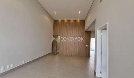 Casa em condomínio fechado com 3 quartos à venda na Avenida Luiz Greco, 500, Vila Monte Alegre, Paulínia, 140 m2 por R$ 1.130.000