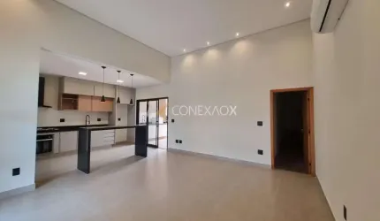 Casa em condomínio fechado com 3 quartos à venda na Avenida Luiz Greco, 225, Vila Monte Alegre, Paulínia, 142 m2 por R$ 1.100.000