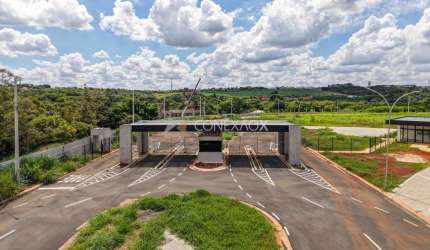 Terreno em condomínio fechado à venda na Avenida Aristóteles Costa, 1000, Jardim Fortaleza, Paulínia por R$ 350.000