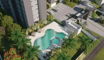 Apartamento com 2 quartos para alugar na Rua Osvualte Darri, 1020, Vila Industrial, Campinas, 50 m2 por R$ 3.324