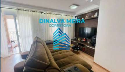 Apartamento com 3 quartos à venda na Avenida José Antônio Cabral, 105, Jardim Rosa de Franca, Guarulhos, 76 m2 por R$ 550.000