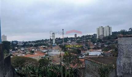 Terreno declive com área limpa na região do Horto Florestal