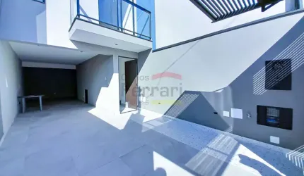 Sobrado novo  Jardim França - 150²  3 dormitórios 1 suíte  3 vagas  varanda  churrasqueira  lavabo
