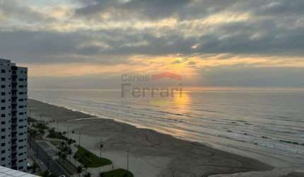 Apartamento Duplex Praia Grande frente para o mar 121 m² mobiliado