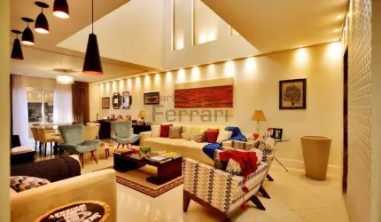 CONDOMINIO FECHADO 3 SUÍTES, 3 VAGAS DE GARAGEM, ESPAÇO GOURMET