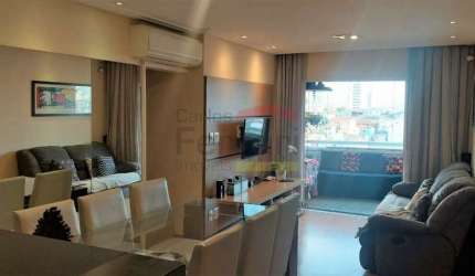 APARTAMENTO NA VILA ISOLINA MAZZEI  COM 3 DORMITÓRIOS, SENDO 1 SUÍTE, 2 VAGAS DE GARAGEM + LAZER
