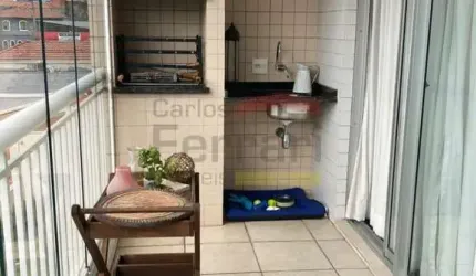 Apartemento 3 dormitorios, 1 suite Carandiru, Varanda gourmet