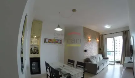 APARTAMENTO NO MANDAQUI COM  2 DORMITÓRIOS,  SENDO 1 SUITE, 2 VAGAS DE GARAGEM