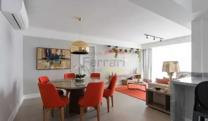 Apartamento 105m²   02 Dormitórios  todo mobilado  -no Jardins  - SP