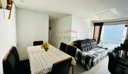 Apartamento na Vila Augusta com 2 dormitórios, 1 vaga, lazer completo