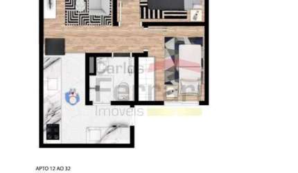 Apartamento com 2 Dormitórios à Venda na Parada Inglesa