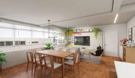Apartamento a venda, Higienópolis, 140 metros, 2 suítes 1 Vaga