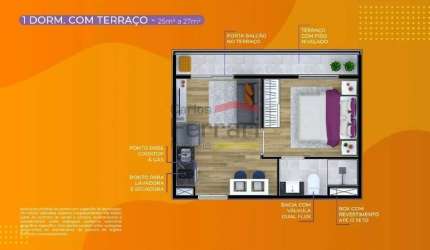 Apartamento venda Santa Cecilia, 26 metros, próximo metrô
